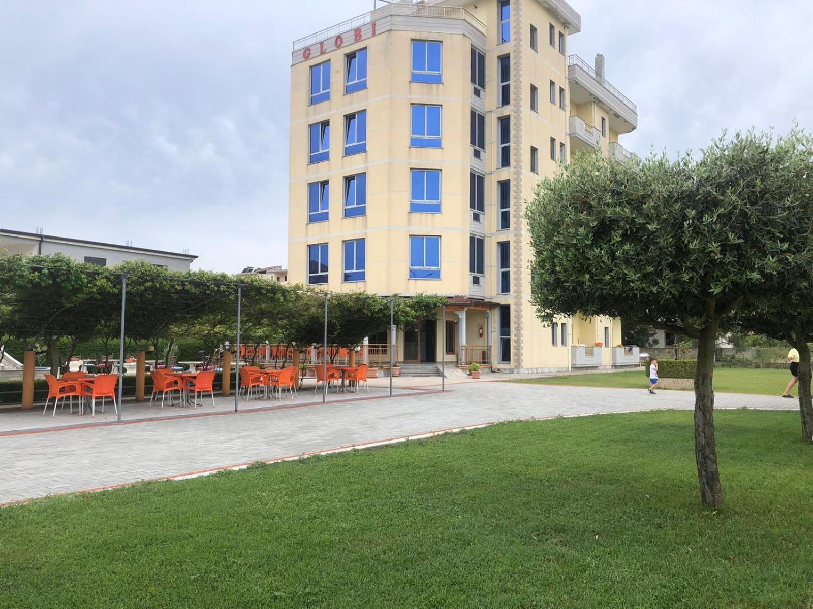 Hotel Restaurant Globi Velipojë Eksteriør billede